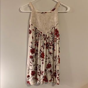 Delicate Floral Tank
